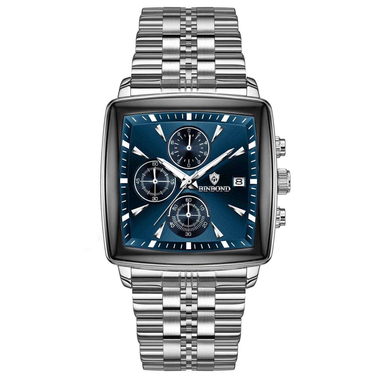 Men's Multi-functional Timing Luminous Waterproof Quartz Watch