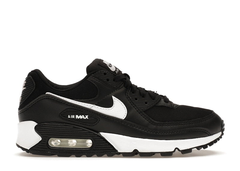 USA Nike Women's Air Max 90 Black White Running Shoes, from StockX