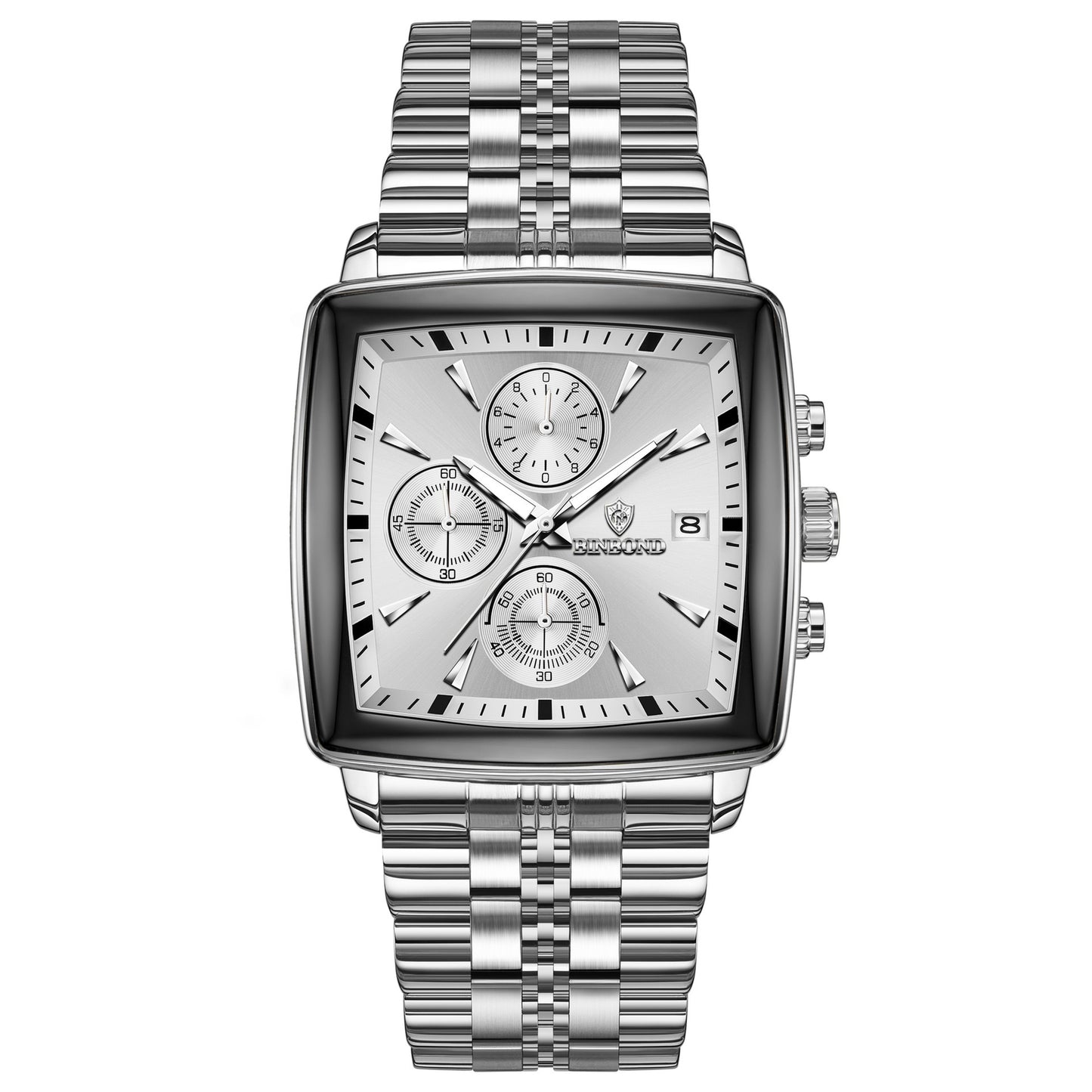 Men's Multi-functional Timing Luminous Waterproof Quartz Watch