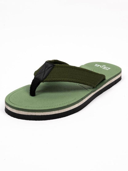 Black Camel Slippers Green